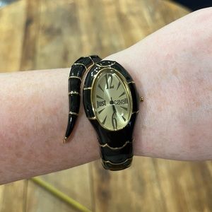 Just Cavalli snake womens watch